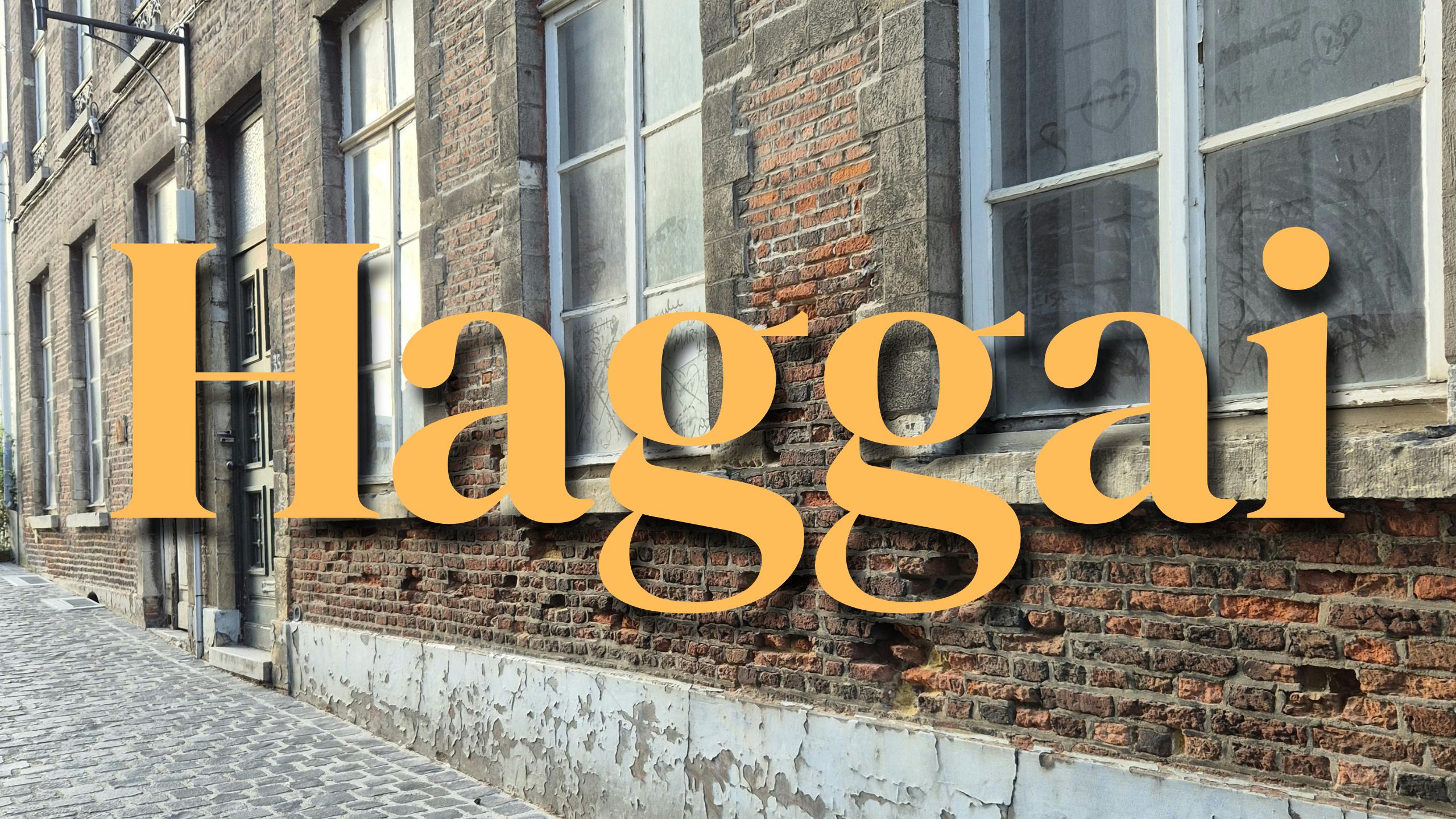 “Unless the Lord Builds the House” Haggai 1:1-15